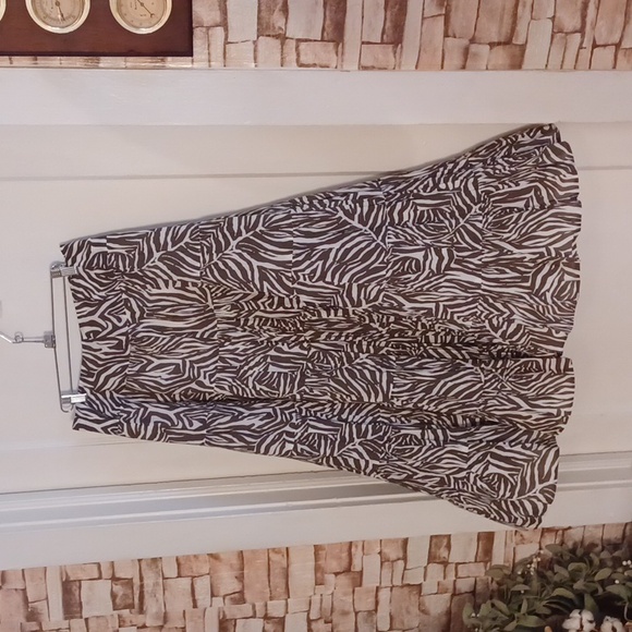 Maxi skirt flared, tiered skirt, 100 percent cotton, boho, size 4, y2k - Picture 1 of 5